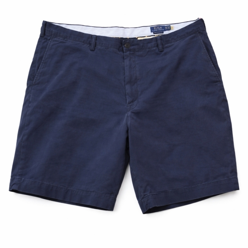 Polo Ralph Lauren Stretch Classic Fit Navy Chino Shorts Men's 46B Big & Tall